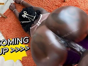 Ahead to Mombasapornstar's wet ebony pussy acquire destroyed by a gym instructor's jizz pipe