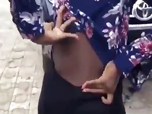 Black babe flaunts private parts and shows off her hot convention